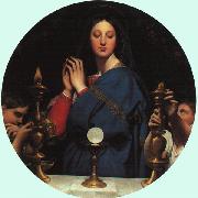 Jean-Auguste Dominique Ingres The Virgin with the Host oil painting reproduction